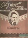 BILLY MAYERL PIANO EXAGGERATIONS – LOOSE ELBOWS