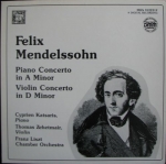 FELIX MENDELSSOHN - PIANO CONCERTO IN A MINOR