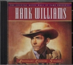 HANK WILLIAMS - LEGENDARY COUNTRY SINGERS