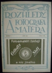 ROZHLEDY FOTOGRAFA AMATÉRA 1929/9
