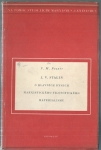 J. V. STALIN - O HLAVNÍCH RYSECH MARXISTICKÉHO FILOSOFICKÉHO MATERIALISMU