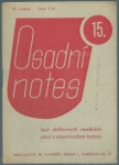 OSADNÍ NOTES 15. 