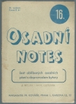 OSADNÍ NOTES 16. 