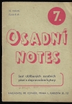 OSADNÍ NOTES 7. 