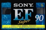 AUDIO KAZETA SONY EF 90 SUPER